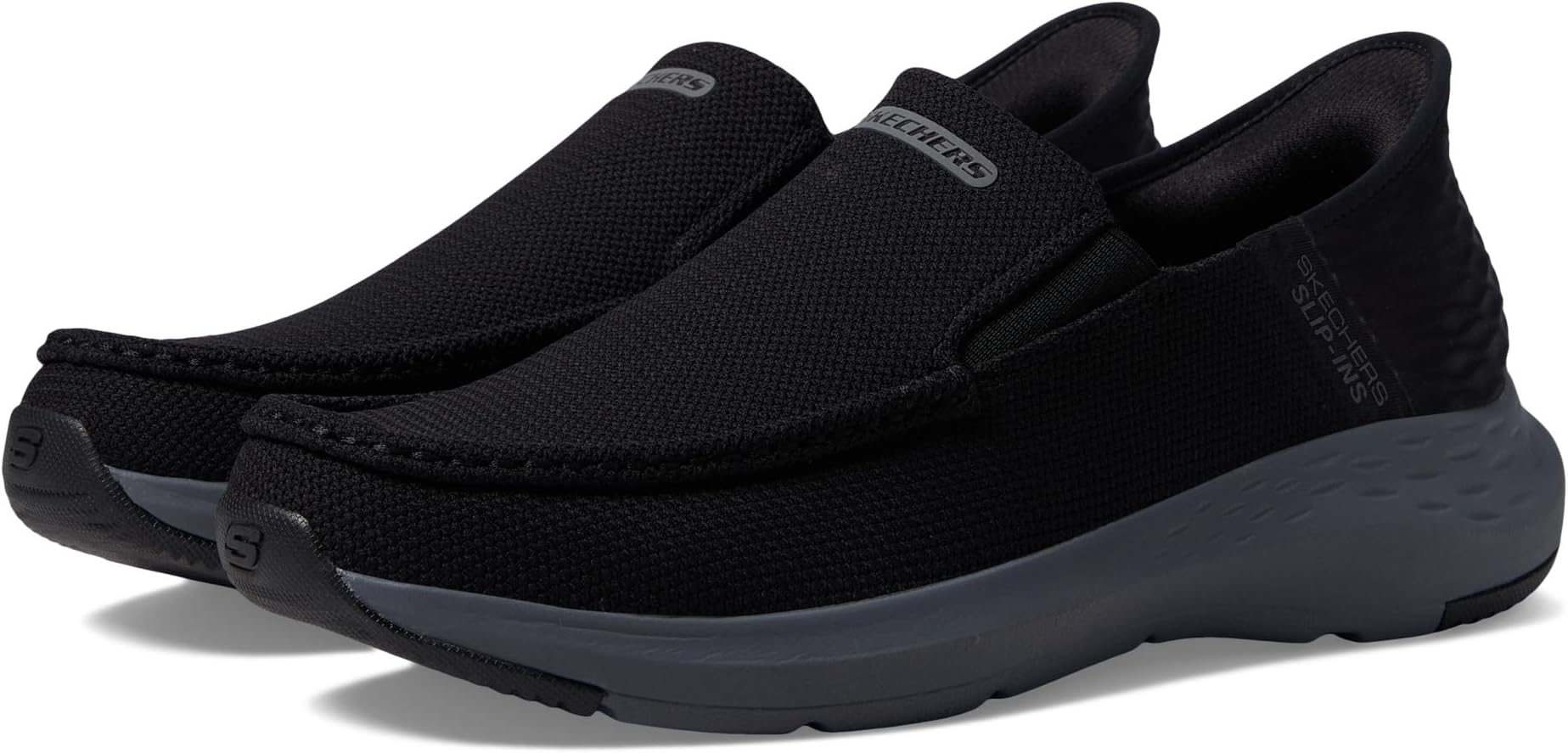 Кроссовки SKECHERS Parson Ralven Hands Free Slip-Ins, Black Charcoal
Кроссовки SKECHERS Parson Ralven Hands Free Slip-Ins, Black Charcoal