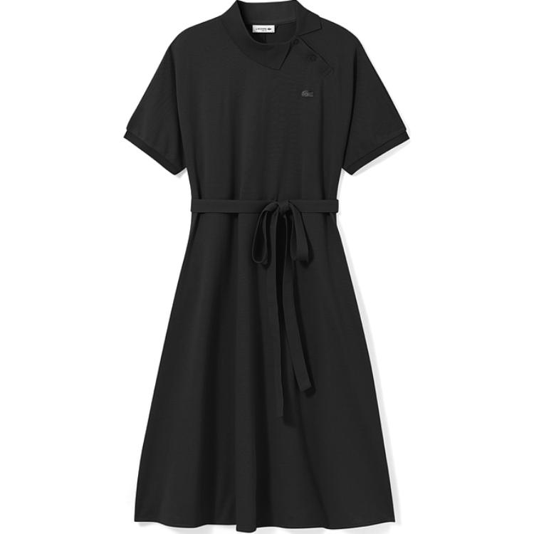 Женское платье с коротким рукавом LACOSTE, черный
Женское платье с коротким рукавом LACOSTE, черный