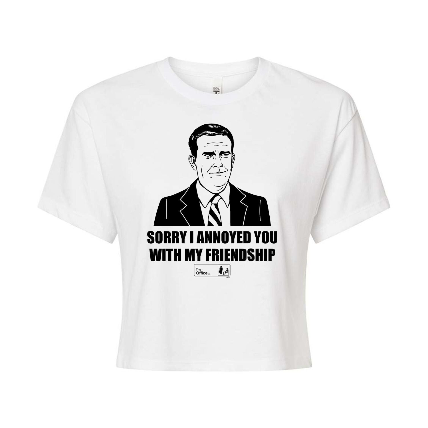 Укороченная футболка The Office Friendship для подростков Licensed Character, белый
Укороченная футболка The Office Friendship для подростков Licensed Character, белый