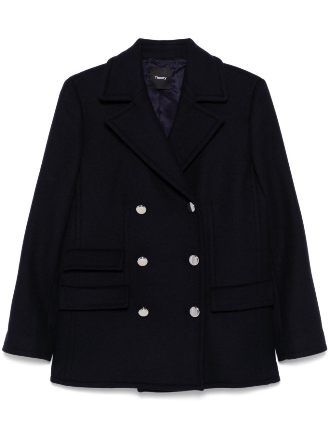 Бушлат с войлочной отделкой Theory, синий
Бушлат с войлочной отделкой Theory, синий