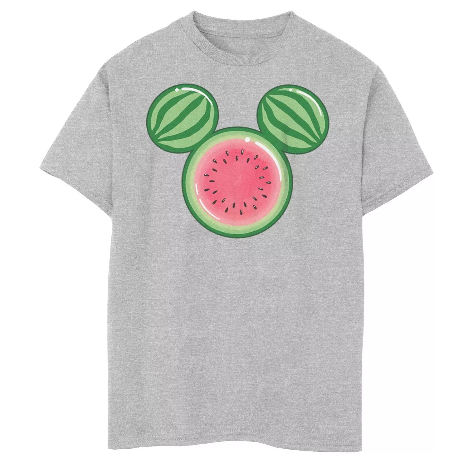 Футболка с изображением Микки Мауса и друзей Disney для мальчиков 8–20 лет с арбузными ушками Микки Disney