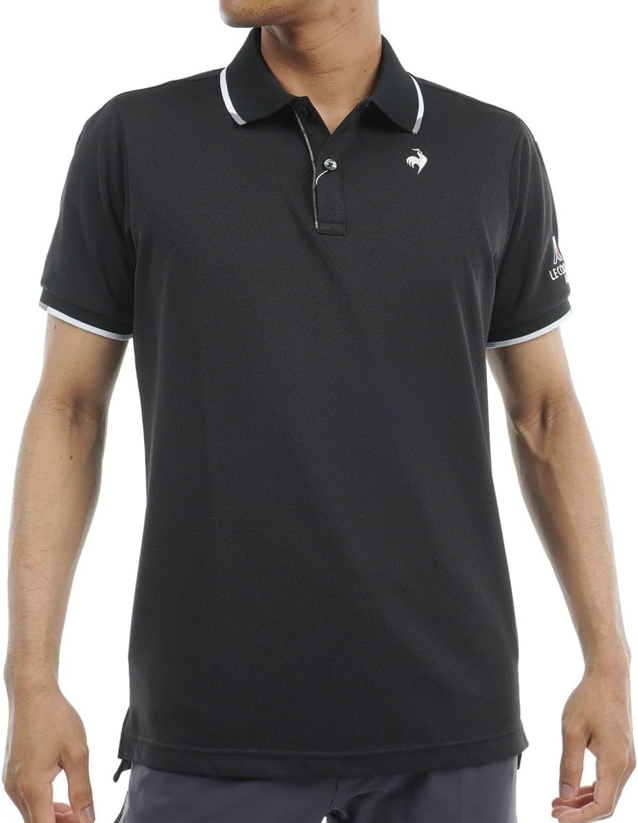 Мужская поло-рубашка Le Coq Sportif Stretch Forcer с коротким рукавом, графический дизайн, влагоотводящая, быстросохнущая, защита от солнца UPF 50+, для гольфа, QGMXJA04, черный
Мужская поло-рубашка Le Coq Sportif Stretch Forcer с коротким рукавом, графический дизайн, влагоотводящая, быстросохнущая, защита от солнца UPF 50+, для гольфа, QGMXJA04, черный