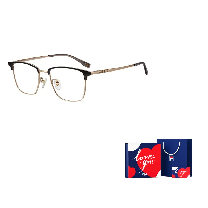 FILA Титановые очки в стиле бровей унисекс, 0302 Black/Gold
FILA Титановые очки в стиле бровей унисекс, 0302 Black/Gold