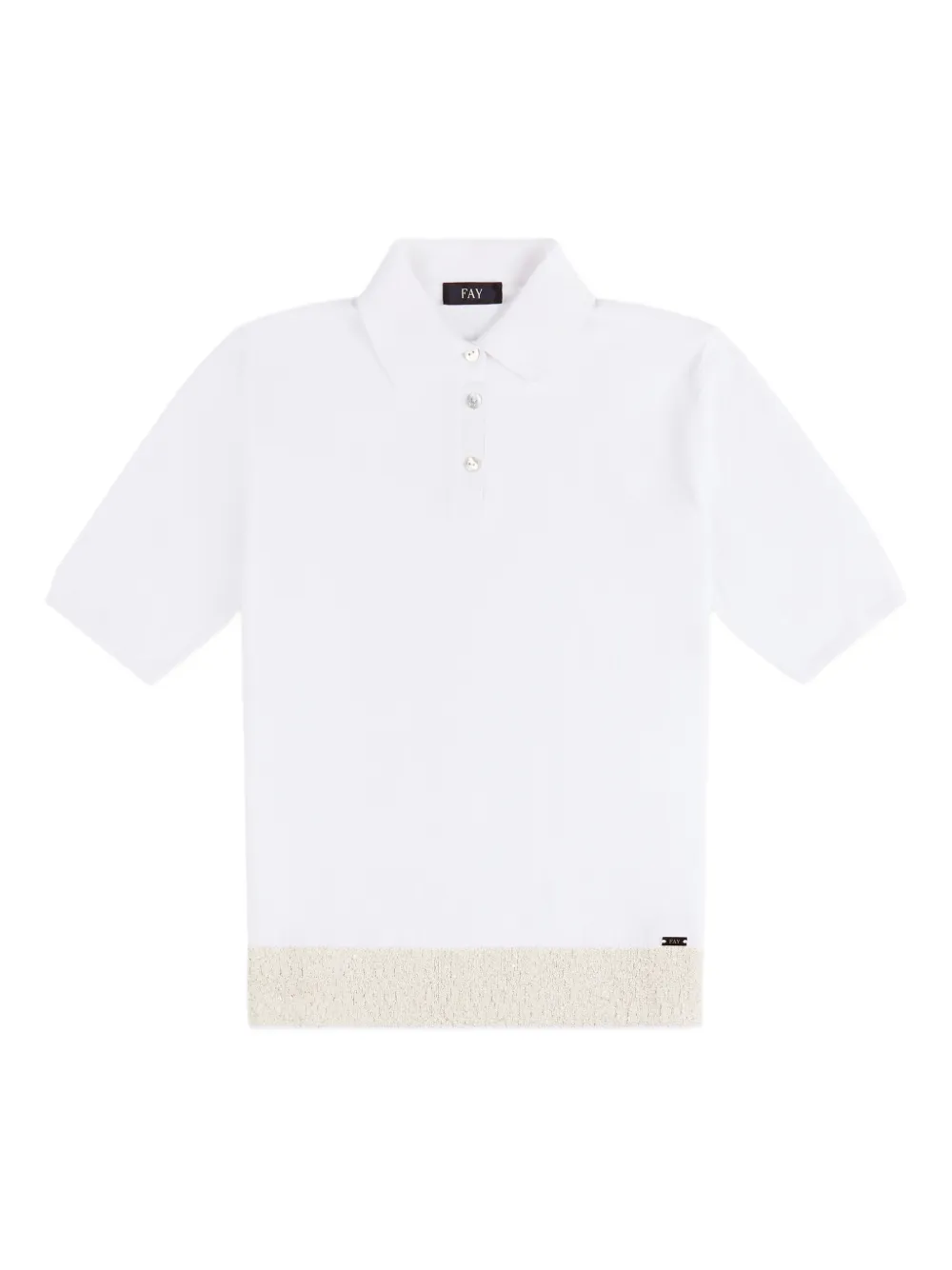 Рубашка поло с короткими рукавами Fay, белый
Рубашка поло с короткими рукавами Fay, белый
