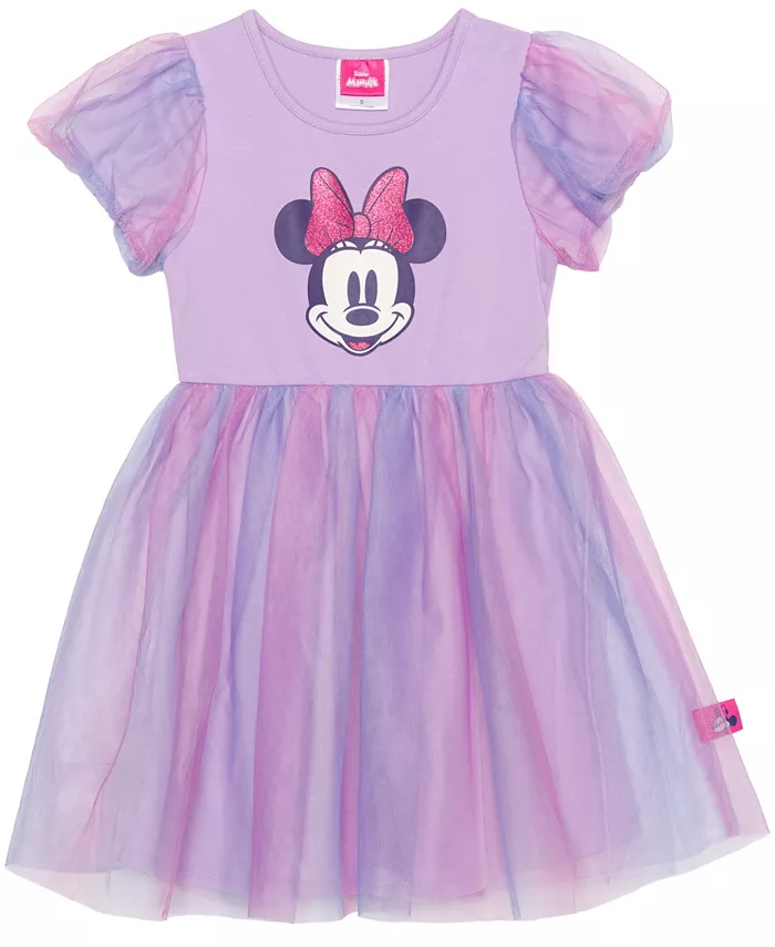 Платье для девочек с принтом Minnie Disney, фиолетовый
Платье для девочек с принтом Minnie Disney, фиолетовый