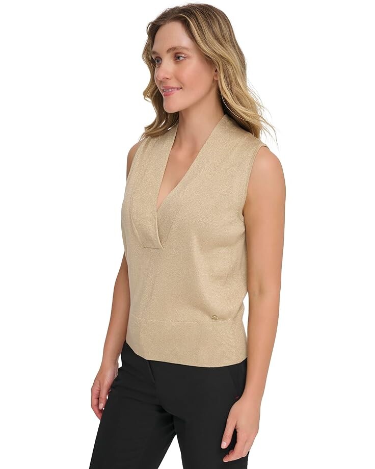 Свитер Tommy Hilfiger Sleeveless Sweater, цвет Biscuit Heather/Gold
Свитер Tommy Hilfiger Sleeveless Sweater, цвет Biscuit Heather/Gold