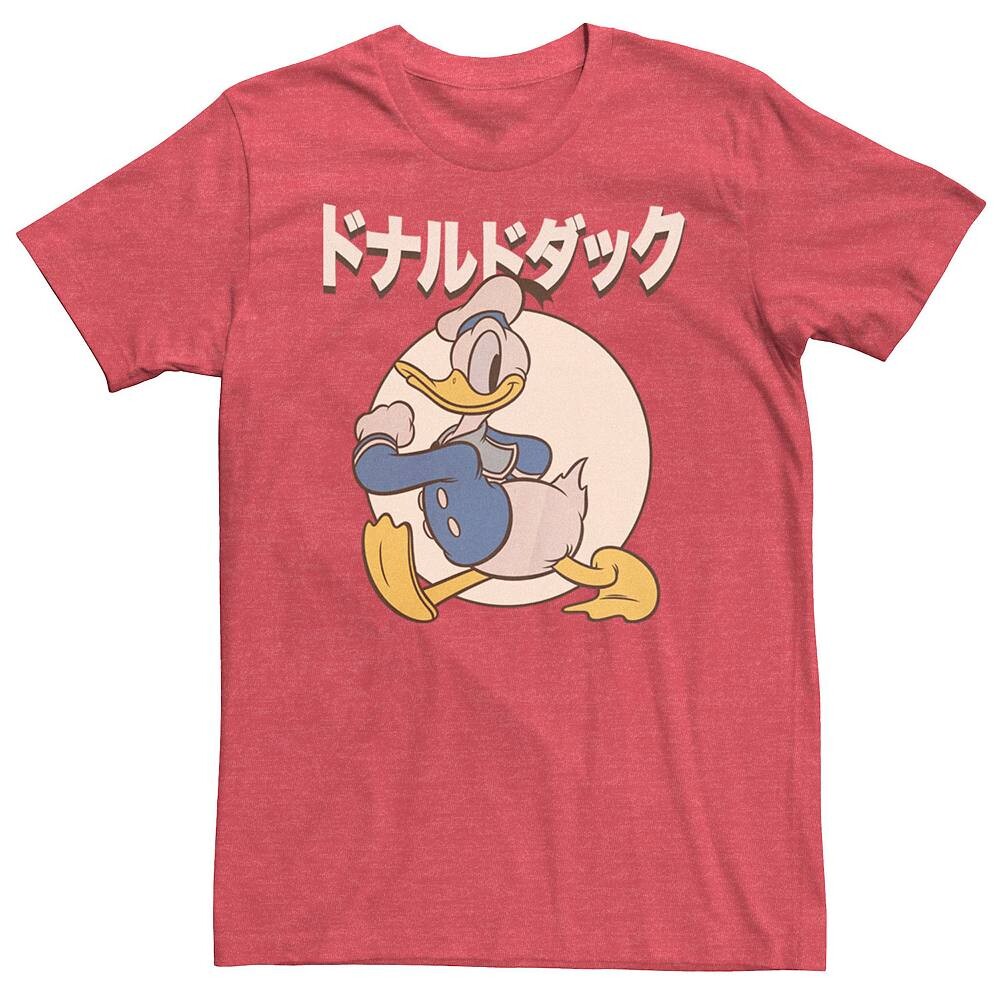 Мужская футболка Disney's Donald Duck с круговым портретом кандзи и портретом Licensed Character, цвет Red Heather
Мужская футболка Disney's Donald Duck с круговым портретом кандзи и портретом Licensed Character, цвет Red Heather