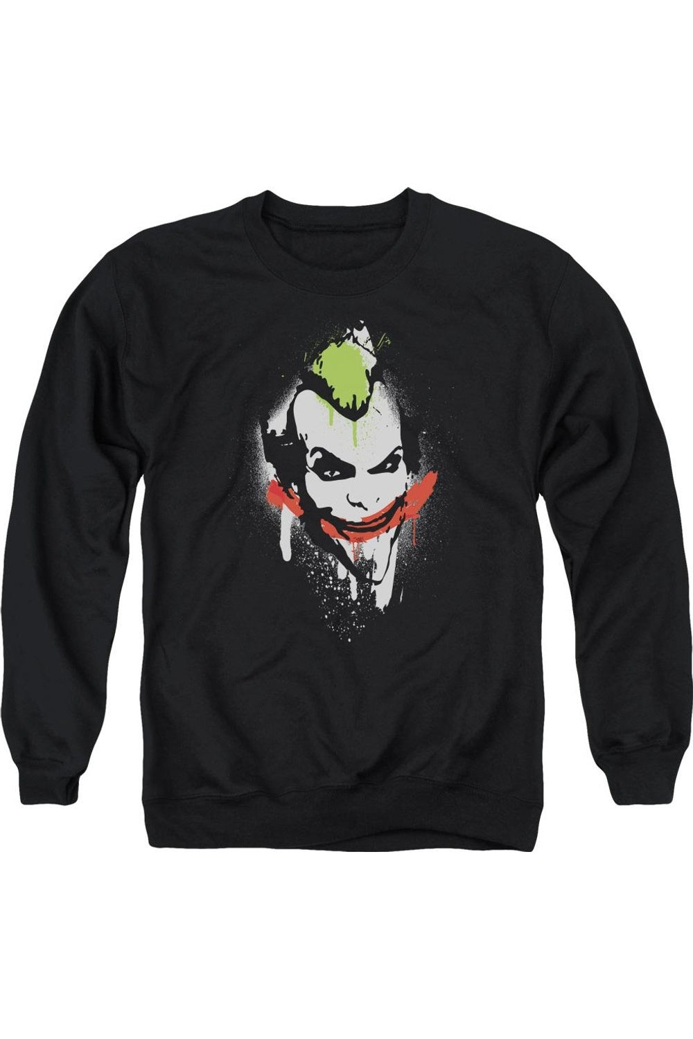 Толстовка Batman Arkham City Spraypaint Smile для взрослых с круглым вырезом Gildan, черный
Толстовка Batman Arkham City Spraypaint Smile для взрослых с круглым вырезом Gildan, черный