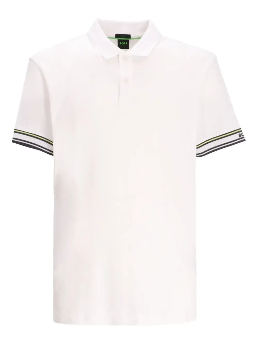 Рубашка поло с манжетами в полоску Boss, белый
Рубашка поло с манжетами в полоску Boss, белый