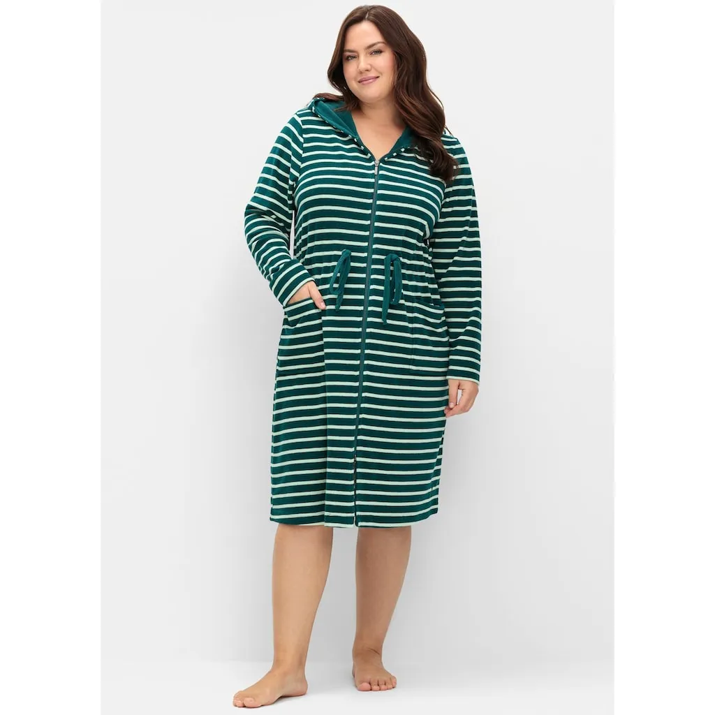Халат Sheego, Tiefgrün-gestreift
Халат Sheego, Tiefgrün-gestreift