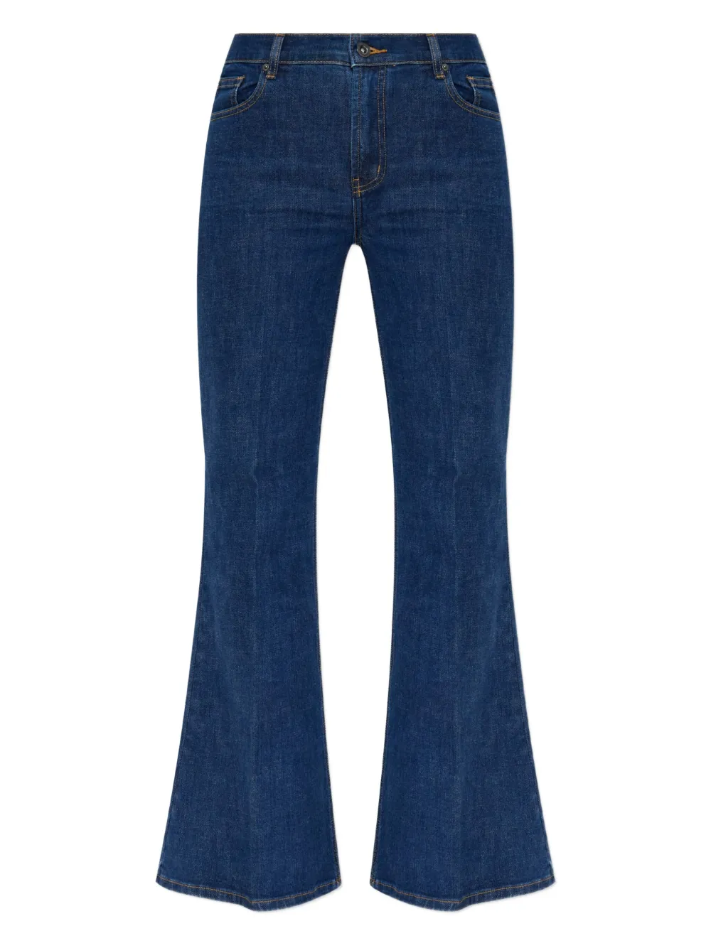 Расклешенные джинсы Self-Portrait, синий
Расклешенные джинсы Self-Portrait, синий