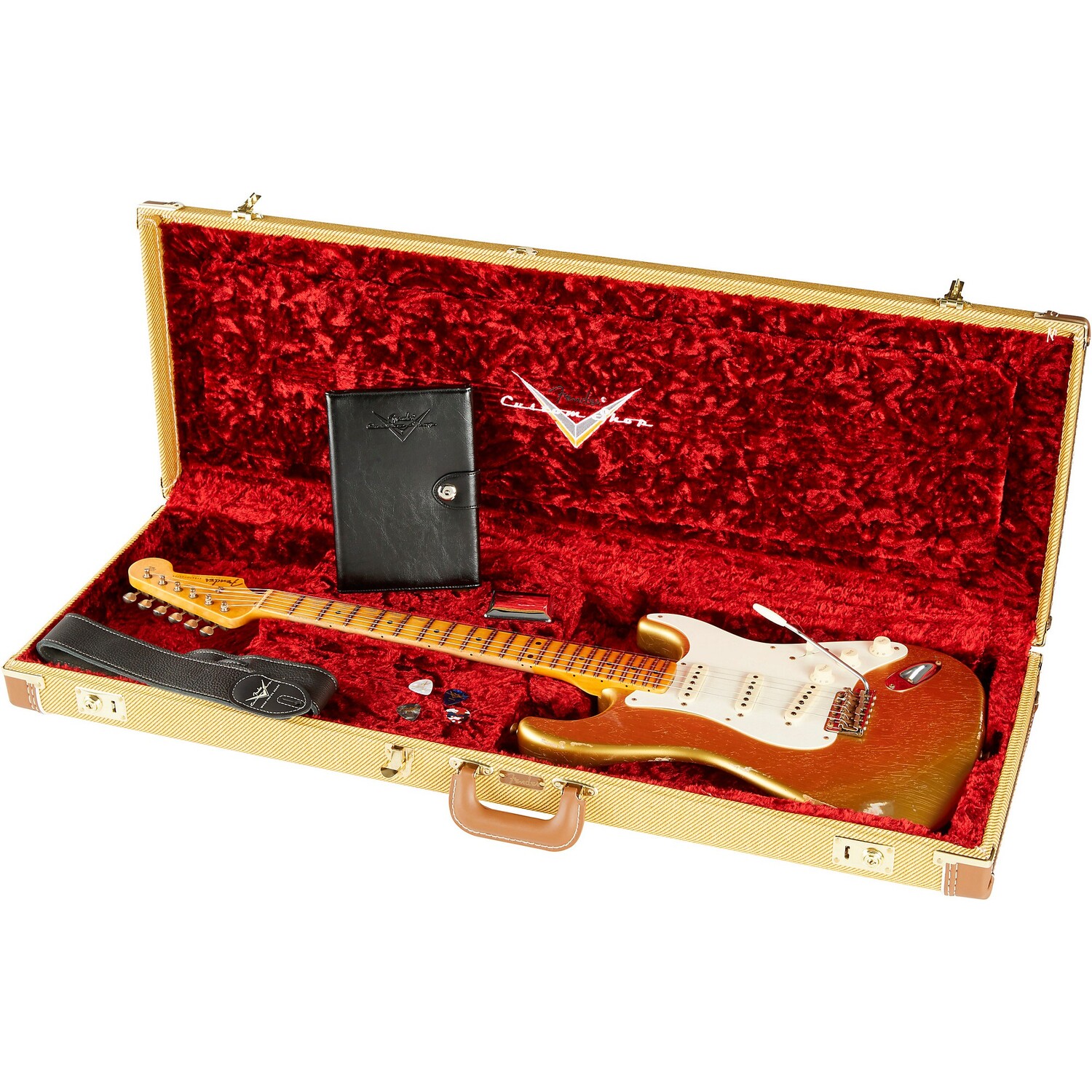 Электрогитара Fender Custom Shop 1957 Stratocaster Relic, состаренное золото HLE
Электрогитара Fender Custom Shop 1957 Stratocaster Relic, состаренное золото HLE