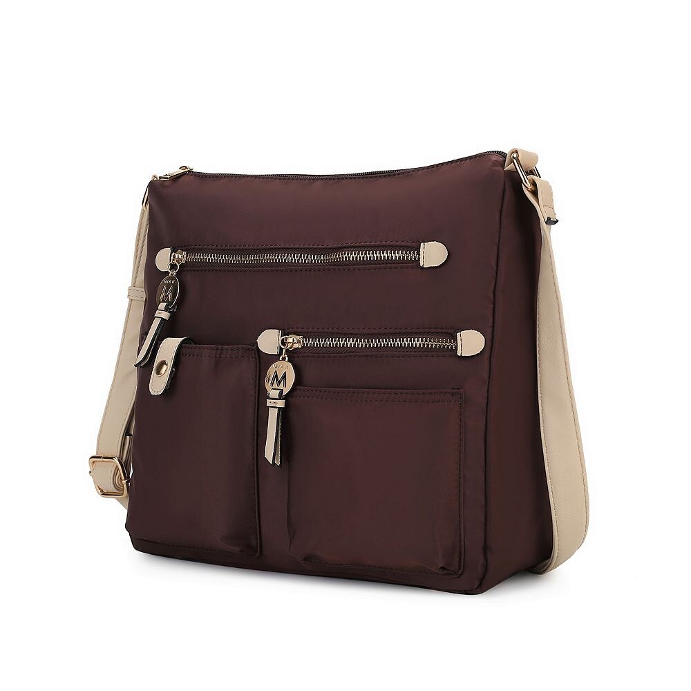 Mkf Collection Serena Женская нейлоновая сумка на плечо в стиле колор-блок от Mia K MKF Collection, цвет Coffee Ivory, Коричневый, Mkf Collection Serena Женская нейлоновая сумка на плечо в стиле колор-блок от Mia K MKF Collection, цвет Coffee Ivory
Mkf Collection Serena Женская нейлоновая сумка на плечо в стиле колор-блок от Mia K MKF Collection, цвет Coffee Ivory, Коричневый, Mkf Collection Serena Женская нейлоновая сумка на плечо в стиле колор-блок от Mia K MKF Collection, цвет Coffee Ivory