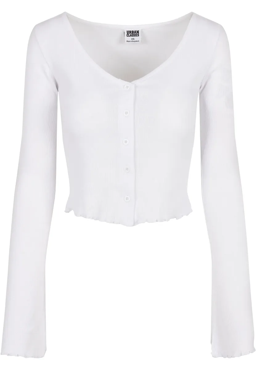 Рубашка с длинными рукавами URBAN CLASSICS " Urban Classics Ladies Cropped Rib Cardigan", белый
Рубашка с длинными рукавами URBAN CLASSICS " Urban Classics Ladies Cropped Rib Cardigan", белый