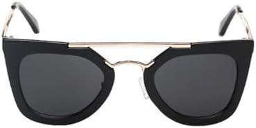 Солнцезащитные очки «кошачий глаз» для женщин, винтажные, модные, с зеркальными линзами, с защитой от УФ-излучения UV400, женские солнцезащитные очки MTZJH, D123 Black Black
Солнцезащитные очки «кошачий глаз» для женщин, винтажные, модные, с зеркальными линзами, с защитой от УФ-излучения UV400, женские солнцезащитные очки MTZJH, D123 Black Black