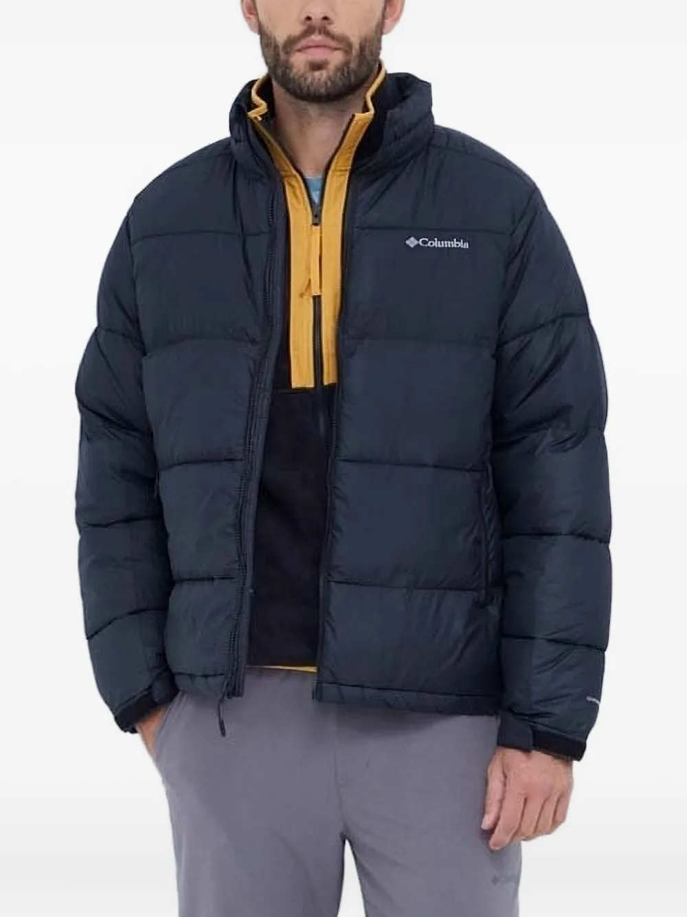 Стеганый пуховик Columbia, синий
Стеганый пуховик Columbia, синий