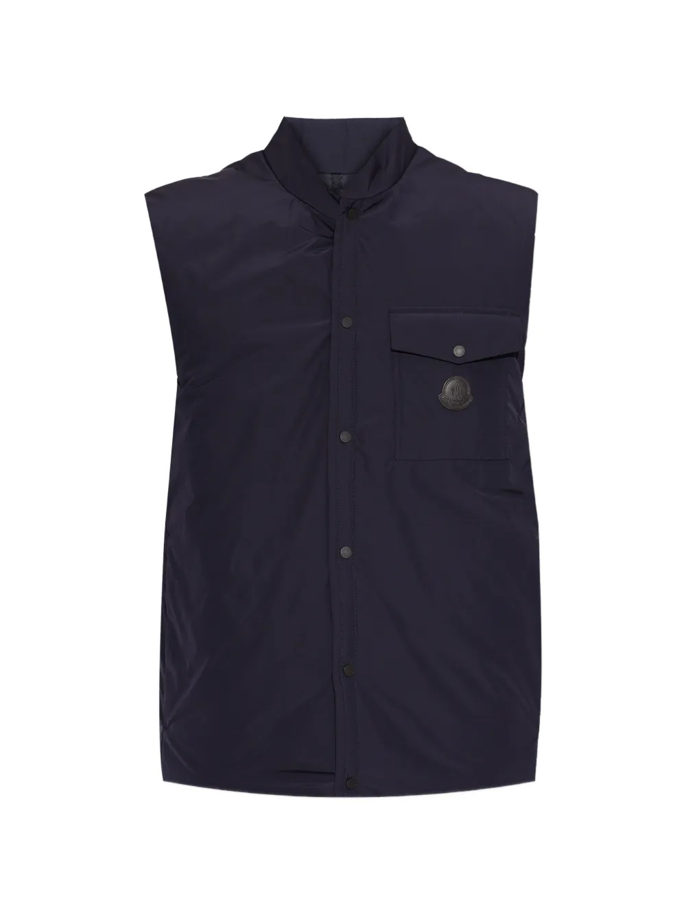 Жилет Sahel с застежкой на пуговицы и накладными карманами Moncler, синий
Жилет Sahel с застежкой на пуговицы и накладными карманами Moncler, синий