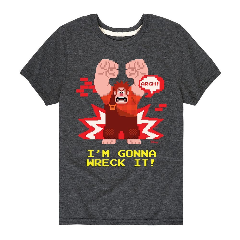 Футболка Disney's Wreck It Ralph Gonna Wreck It с рисунком, цвет Heather Charcoal
Футболка Disney's Wreck It Ralph Gonna Wreck It с рисунком, цвет Heather Charcoal