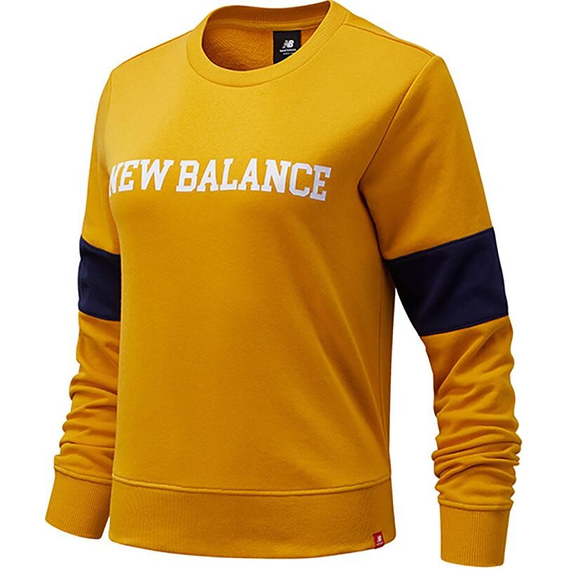 Толстовка женская желтая New Balance
Толстовка женская желтая New Balance
