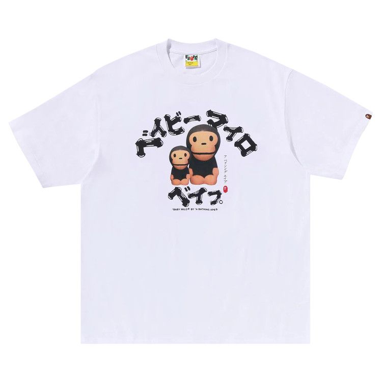 Футболка BAPE Baby Milo College Relaxed Fit Tee, White
Футболка BAPE Baby Milo College Relaxed Fit Tee, White
