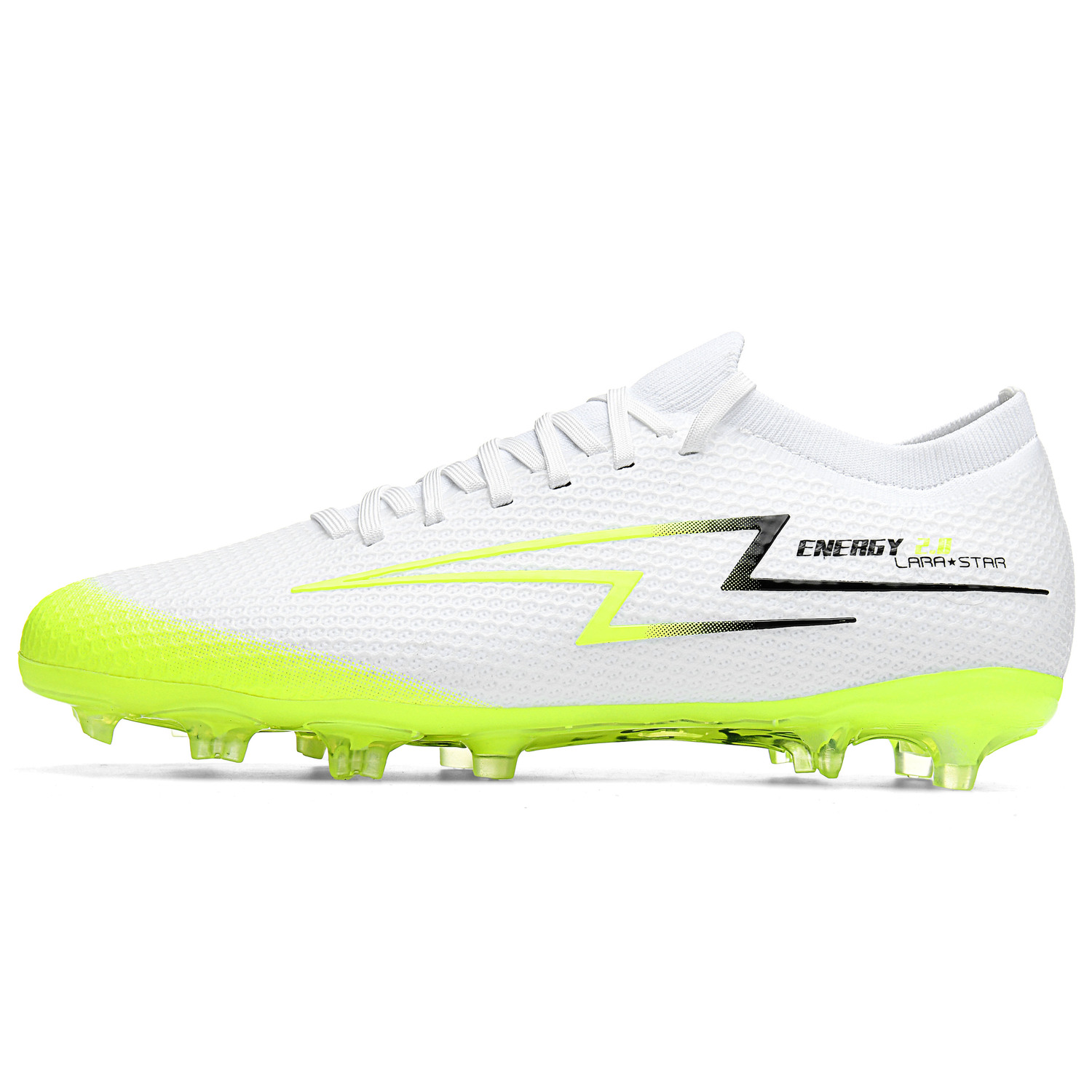 LARA STAR Футбольные бутсы FG с амортизацией и устойчивостью к истиранию унисекс Energy Green, цвет Energy Green
LARA STAR Футбольные бутсы FG с амортизацией и устойчивостью к истиранию унисекс Energy Green, цвет Energy Green