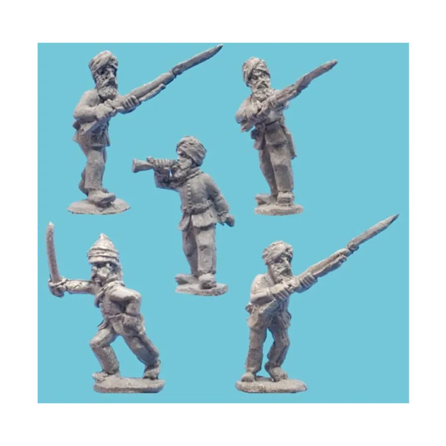 Сикхская пехота наступает с командованием, Colonial Wars - Indian Mutiny - British (15mm) (Blue Moon)
Сикхская пехота наступает с командованием, Colonial Wars - Indian Mutiny - British (15mm) (Blue Moon)