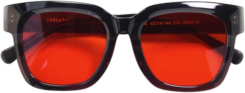 Модные роскошные квадратные солнцезащитные очки из толстого ацетата для женщин. Классическая массивная прозрачная оправа с защитой от УФ-излучения UV400. Унисекс Generic, Gray/Red Lens
Модные роскошные квадратные солнцезащитные очки из толстого ацетата для женщин. Классическая массивная прозрачная оправа с защитой от УФ-излучения UV400. Унисекс Generic, Gray/Red Lens