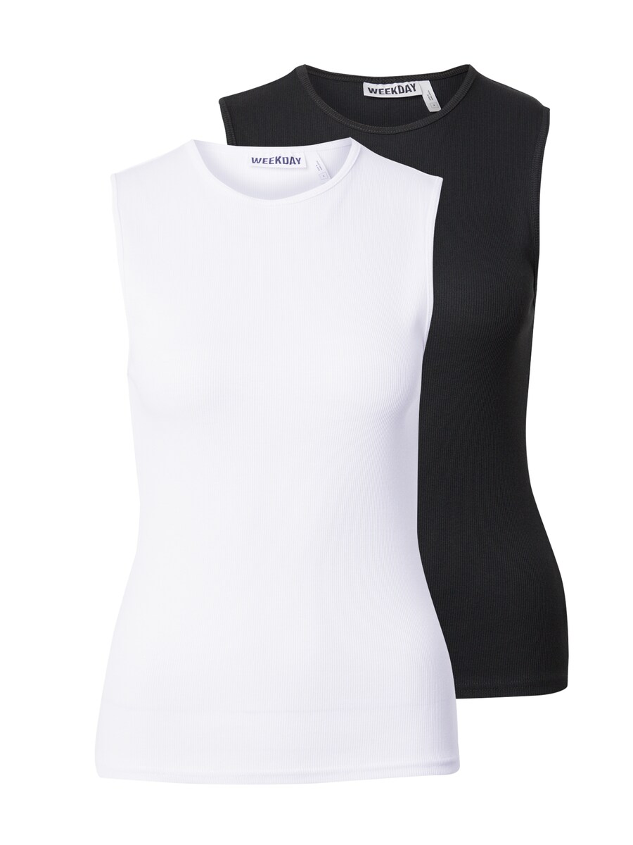 Топ WEEKDAY, Black/White
Топ WEEKDAY, Black/White