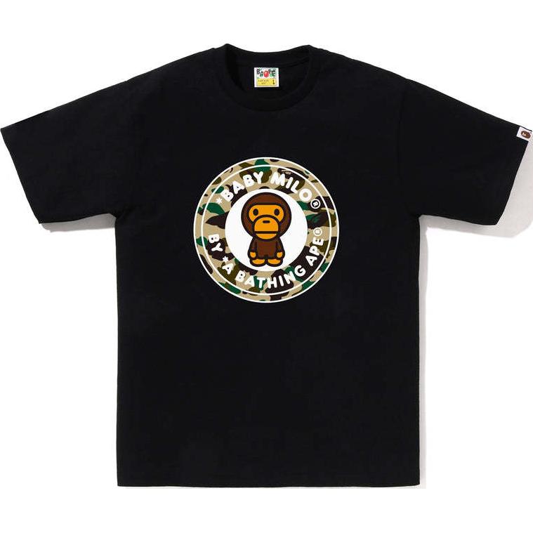 Bape 1st Camo Milo Busy Works футболка SS25 A BATHING APE, черный/желтый
Bape 1st Camo Milo Busy Works футболка SS25 A BATHING APE, черный/желтый