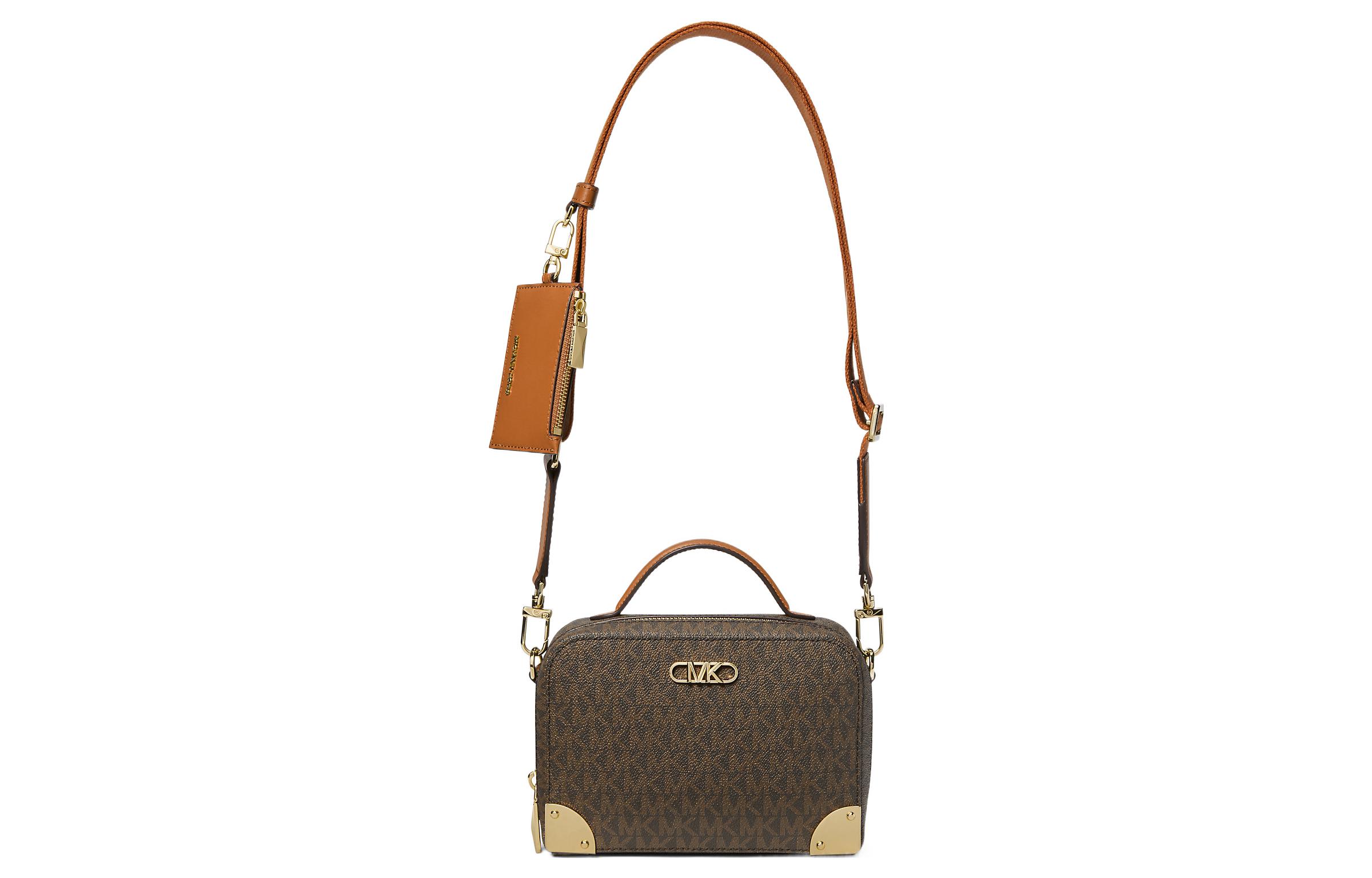 MICHAEL KORS Сумка через плечо из холста с кожаными деталями, кроссбоди, маленькая женская сумка brown/acorn
MICHAEL KORS Сумка через плечо из холста с кожаными деталями, кроссбоди, маленькая женская сумка brown/acorn