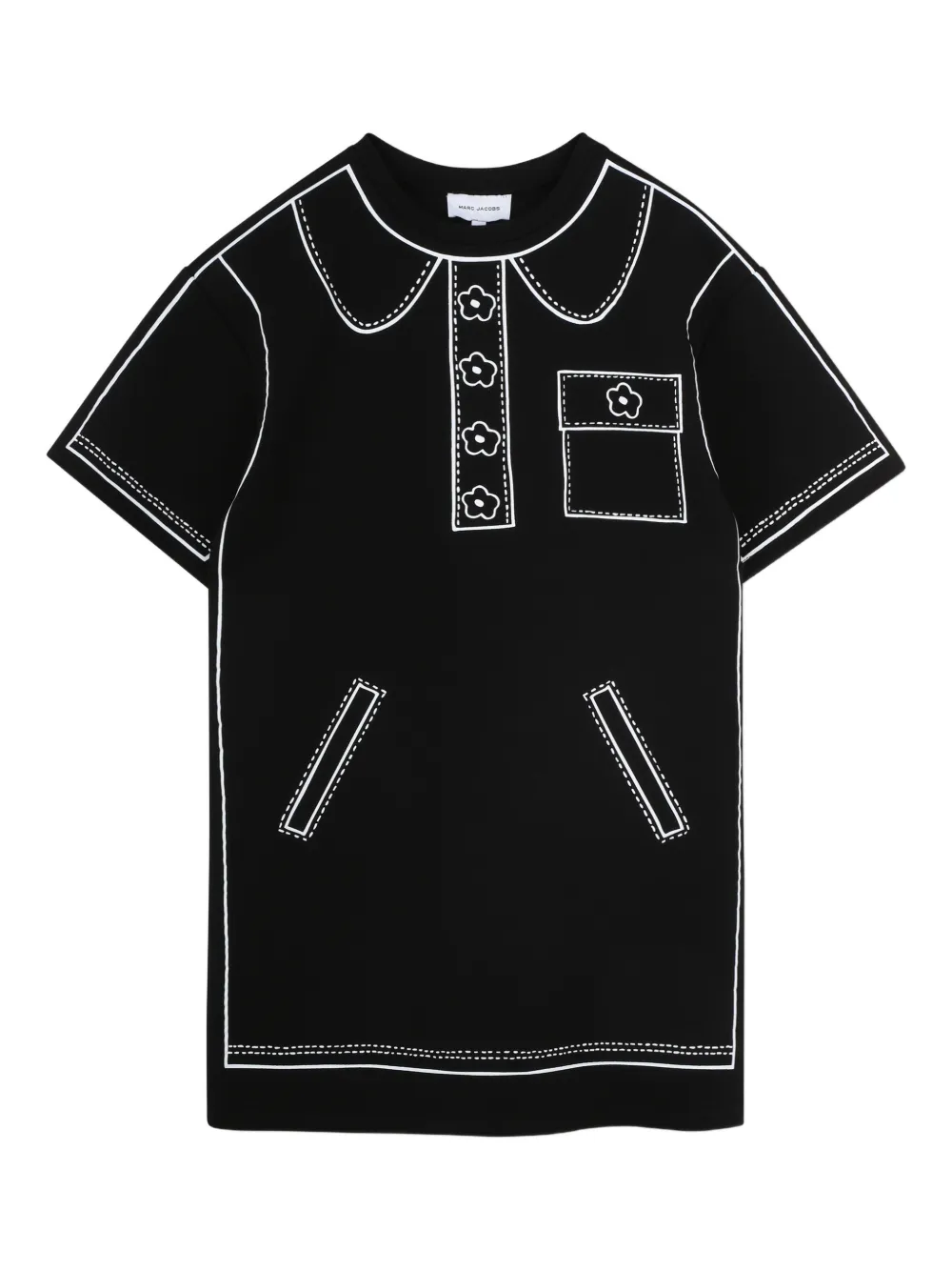Платье с вышивкой Marc Jacobs Kids, черный
Платье с вышивкой Marc Jacobs Kids, черный