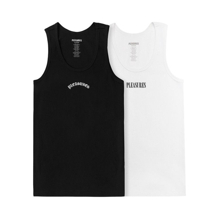 Топ Pleasures Standard Tank Top (2 Pack), Black/White
Топ Pleasures Standard Tank Top (2 Pack), Black/White
