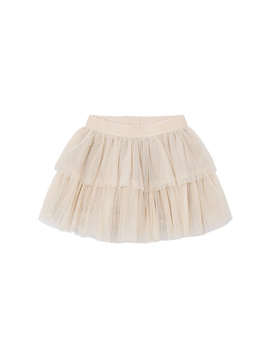 Юбка из фатина regular fit 4906 Mayoral, бежевый 
Юбка из фатина regular fit 4906 Mayoral, бежевый