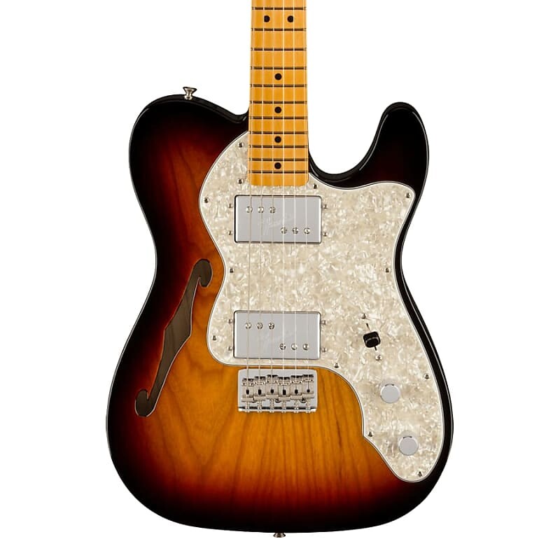 Электрогитара Fender American Vintage II 1972 Telecaster Thinline - Maple Fingerboard, 3-Color Sunburst
Электрогитара Fender American Vintage II 1972 Telecaster Thinline - Maple Fingerboard, 3-Color Sunburst