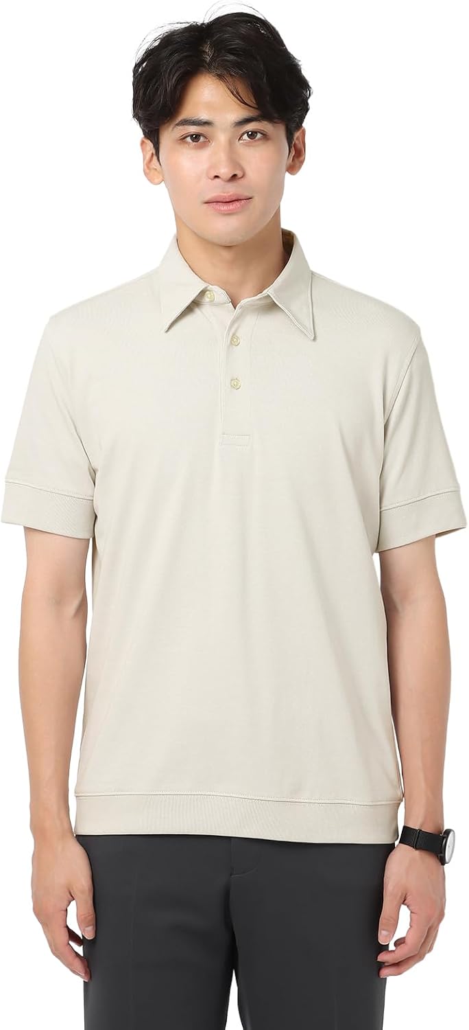 Мужская поло-рубашка с коротким рукавом Suit Square, моющаяся, деловая, стандартная, офисная повседневная, простая, светло-серый
Мужская поло-рубашка с коротким рукавом Suit Square, моющаяся, деловая, стандартная, офисная повседневная, простая, светло-серый