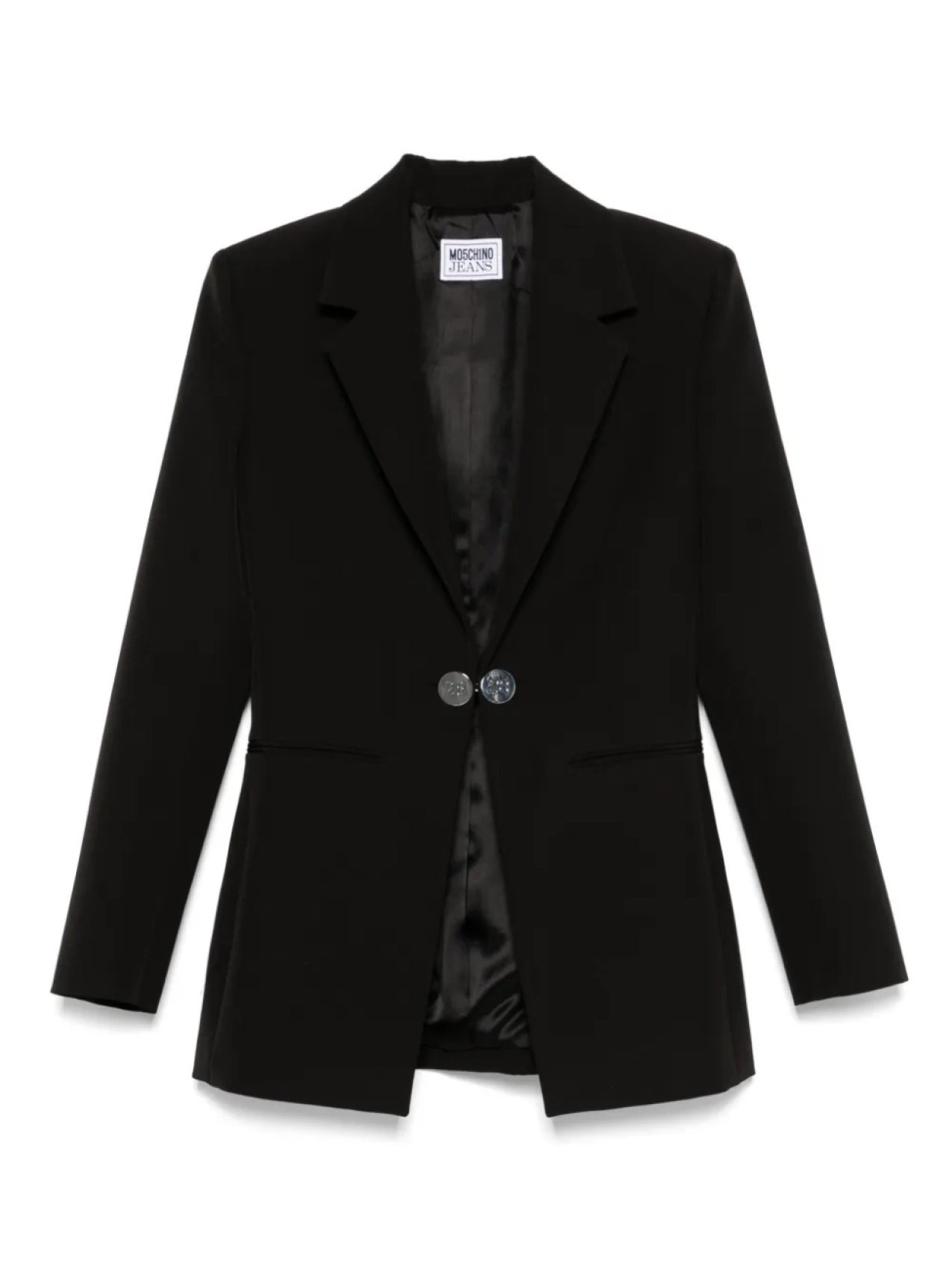 Однобортный блейзер MOSCHINO JEANS, черный
Однобортный блейзер MOSCHINO JEANS, черный