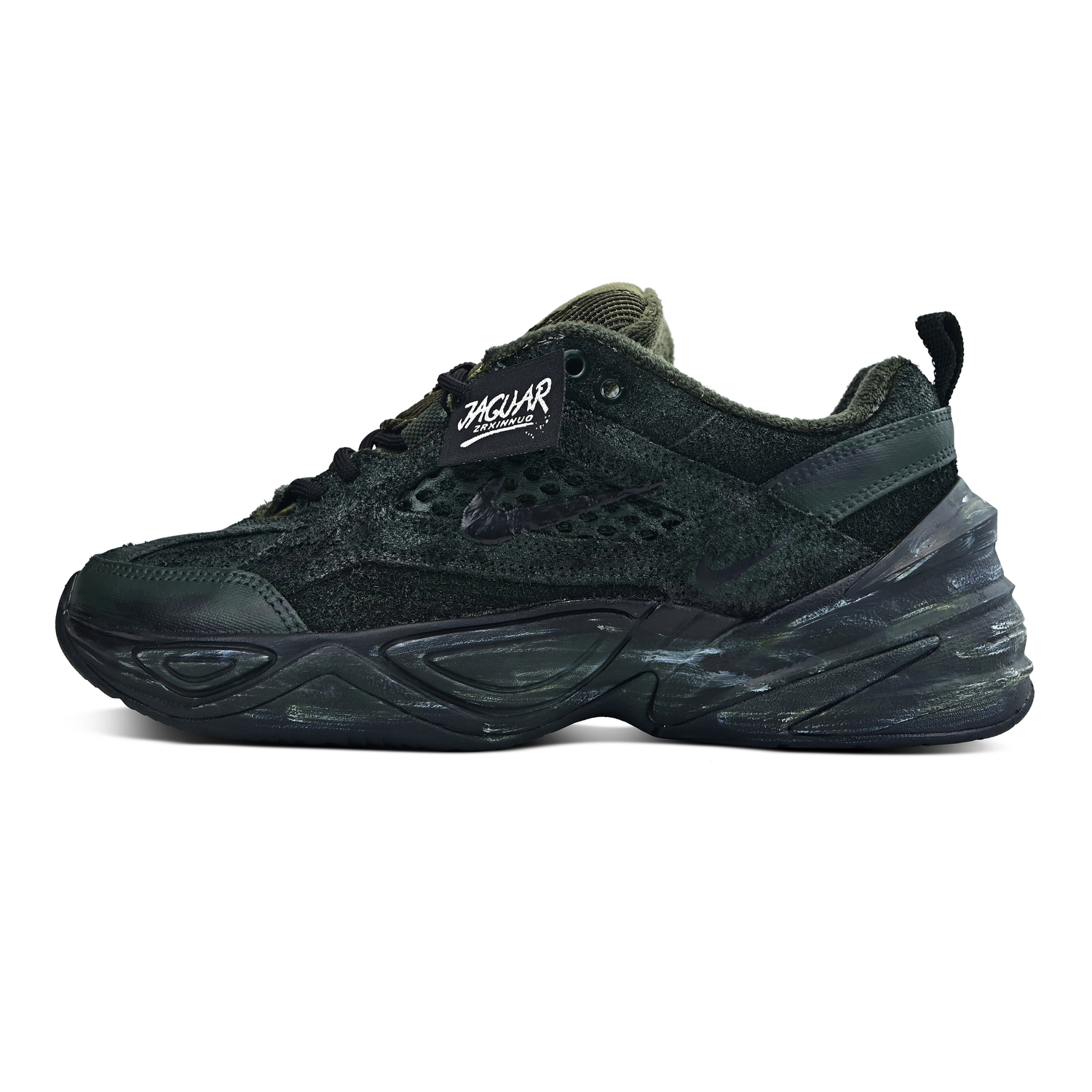 Nike M2K Tekno устойчивые к истиранию кроссовки low top массивные мужские black green
Nike M2K Tekno устойчивые к истиранию кроссовки low top массивные мужские black green