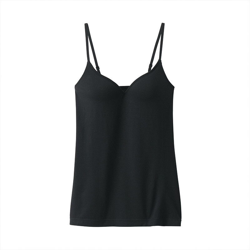 Майка женская Muji на бретелях, темно-коричневый
Майка женская Muji на бретелях, темно-коричневый