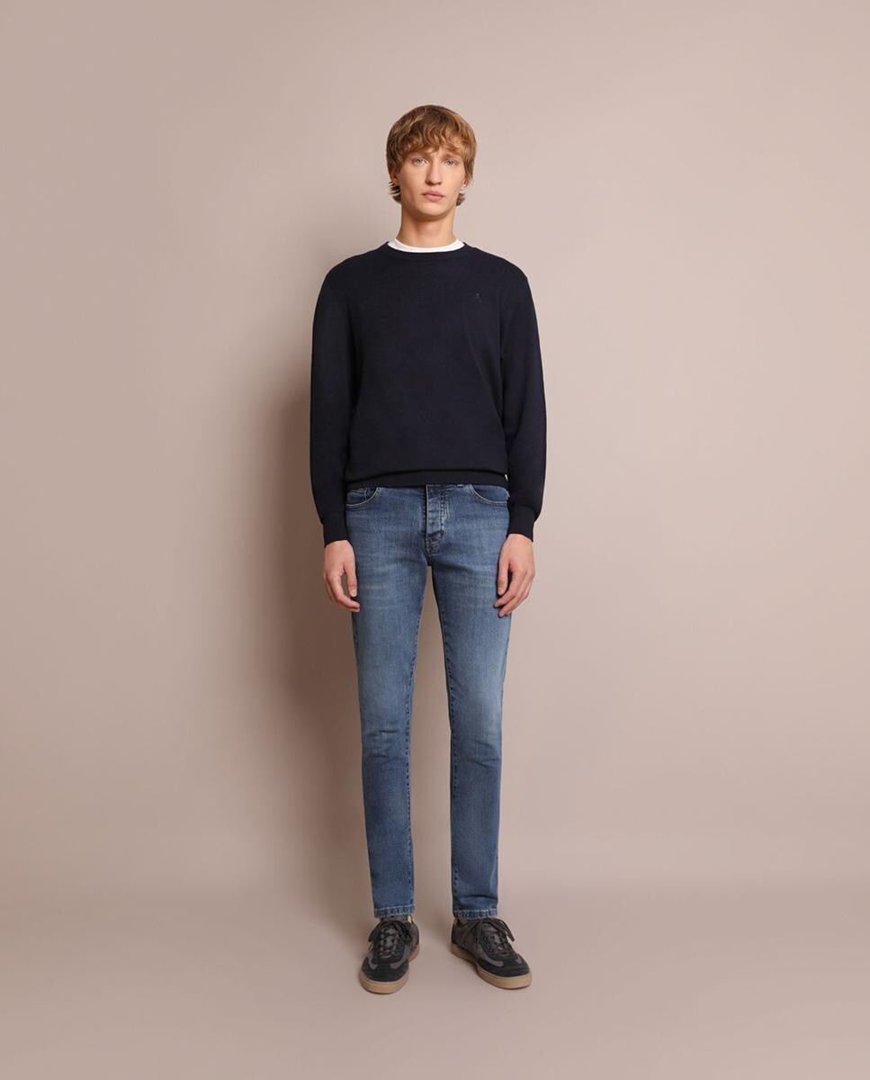 Мужские узкие темно-синие джинсы Scalpers, темно-синий
Мужские узкие темно-синие джинсы Scalpers, темно-синий