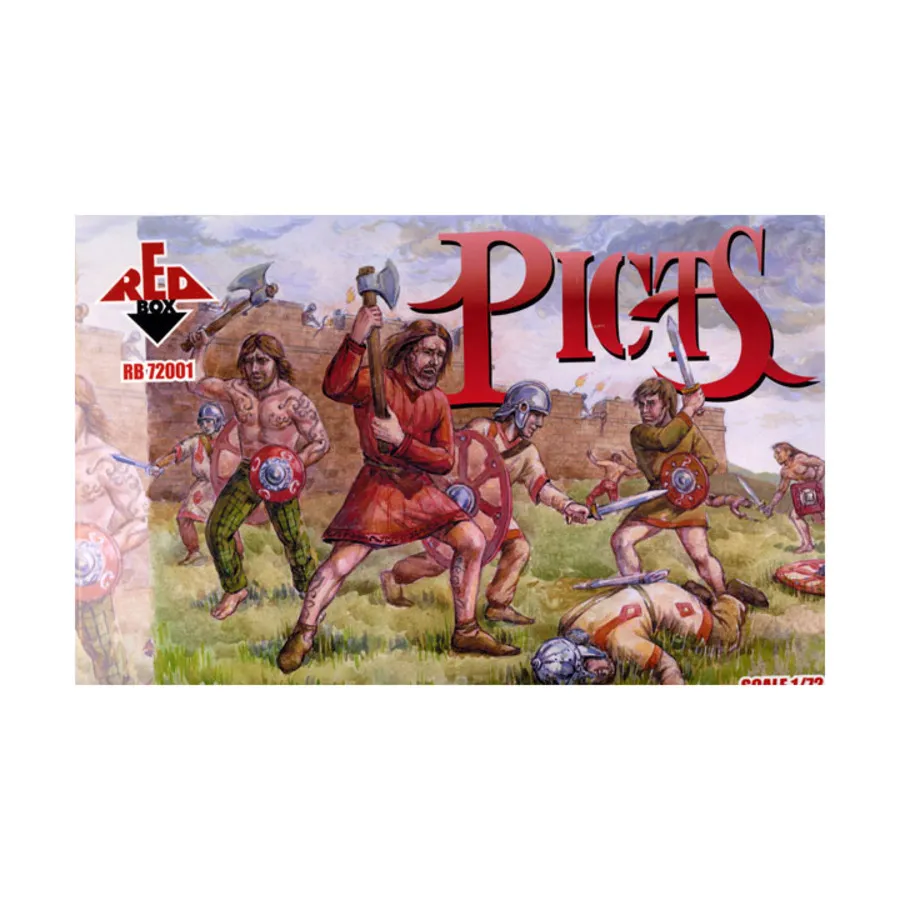 Пикты, Historical Miniatures - Assorted (Red Box) (1:72)
Пикты, Historical Miniatures - Assorted (Red Box) (1:72)