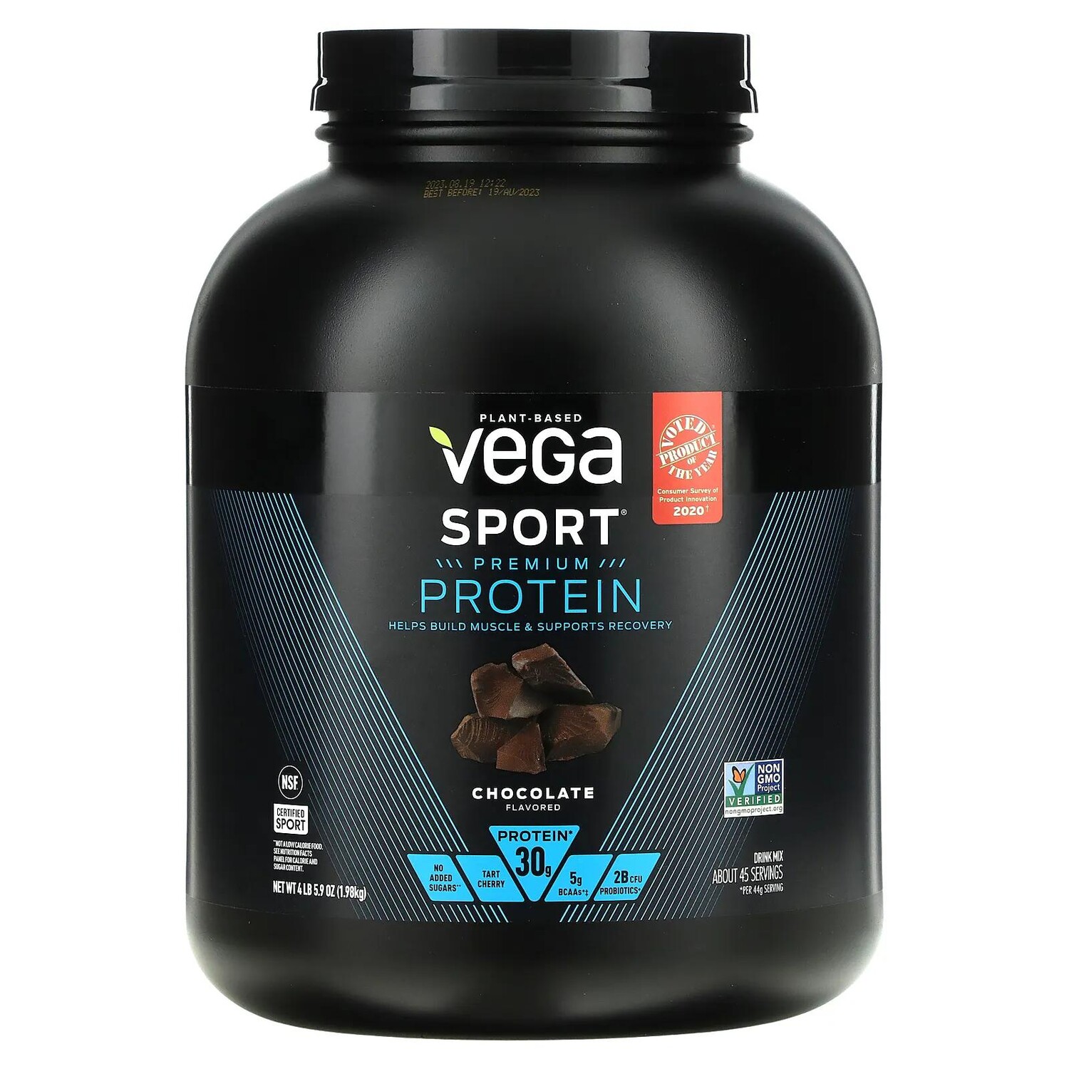 Vega Sport Premium Protein Chocolate 4 lb (5.9 oz)
Vega Sport Premium Protein Chocolate 4 lb (5.9 oz)