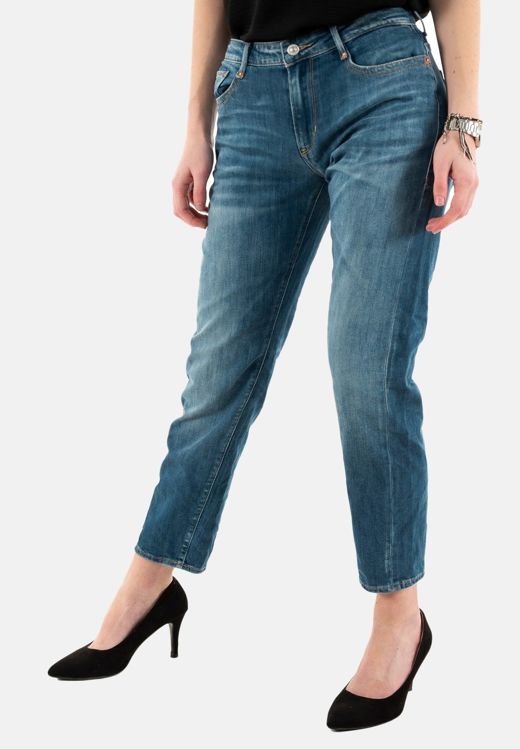 Джинсы свободного кроя Le Temps Des Cerises, синий
Джинсы свободного кроя Le Temps Des Cerises, синий