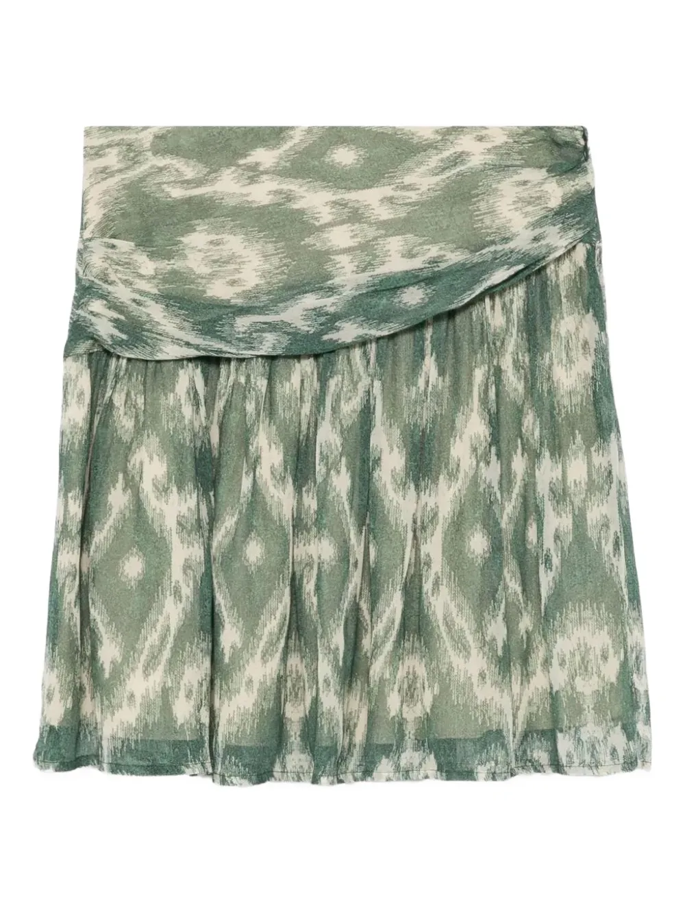 Юбка с графичным принтом и сборками Ba&Sh, зеленый
Юбка с графичным принтом и сборками Ba&Sh, зеленый