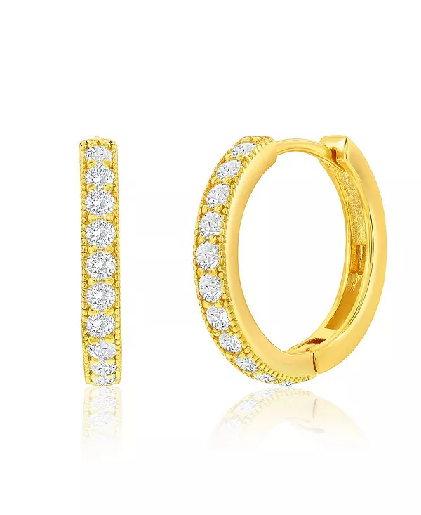 Серьги-Кольца из стерлингового серебра 19 мм с фианитами Simona, gold
Серьги-Кольца из стерлингового серебра 19 мм с фианитами Simona, gold