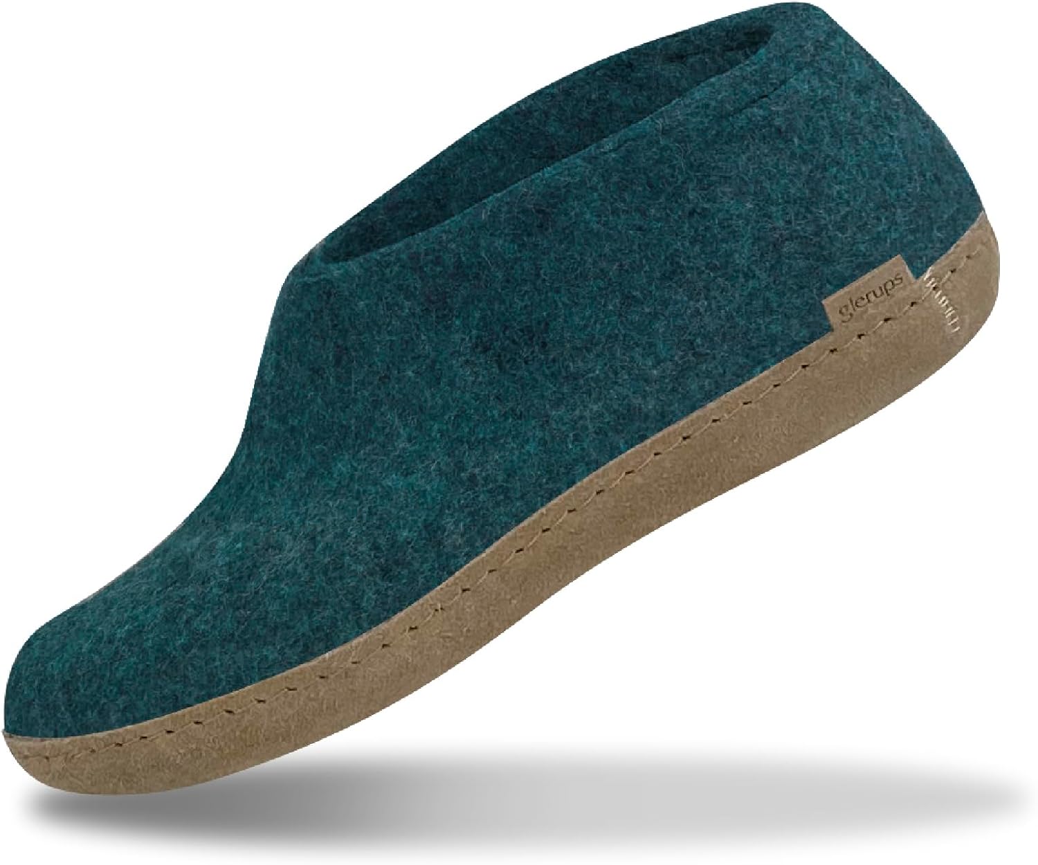 Тапочки Glerups из смеси шерсти 100 с кожаной подошвой - унисекс, Petrol
Тапочки Glerups из смеси шерсти 100 с кожаной подошвой - унисекс, Petrol