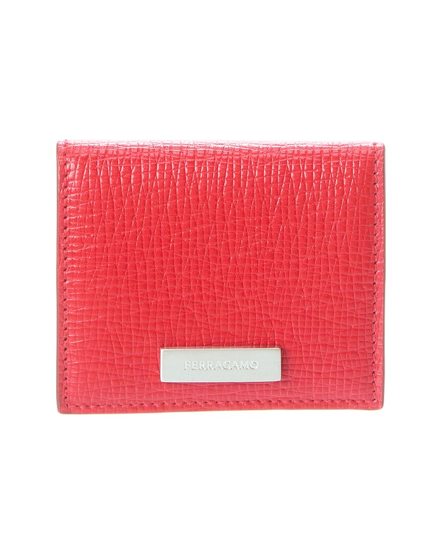 Кожаный кошелек для монет с логотипом Ferragamo Salvatore Ferragamo, красный
Кожаный кошелек для монет с логотипом Ferragamo Salvatore Ferragamo, красный