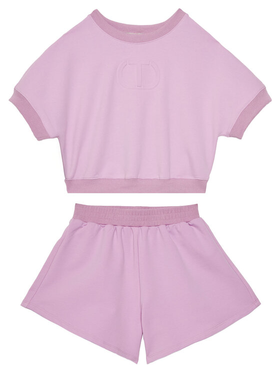 Спортивный костюм обычный крой 251GJ2580 Twinset, фиолетовый
Спортивный костюм обычный крой 251GJ2580 Twinset, фиолетовый