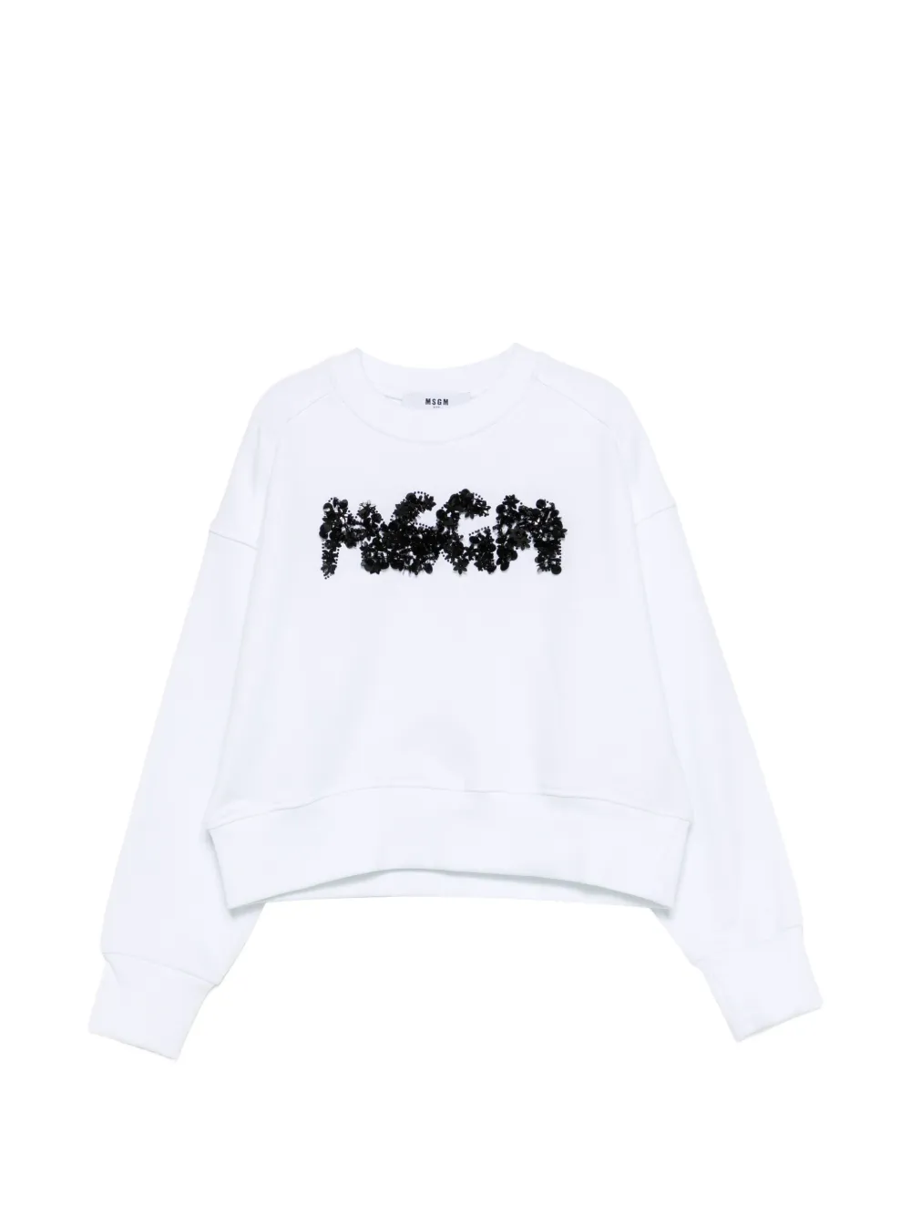 Свитшот с украшением в виде логотипа Msgm Kids, белый
Свитшот с украшением в виде логотипа Msgm Kids, белый