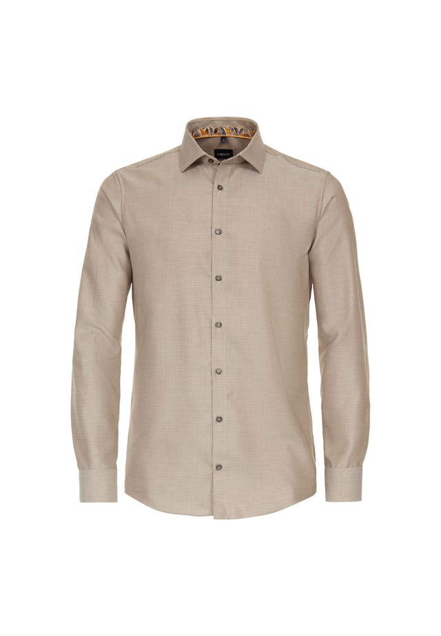 Деловая рубашка простого современного покроя Venti, бежевый
Деловая рубашка простого современного покроя Venti, бежевый