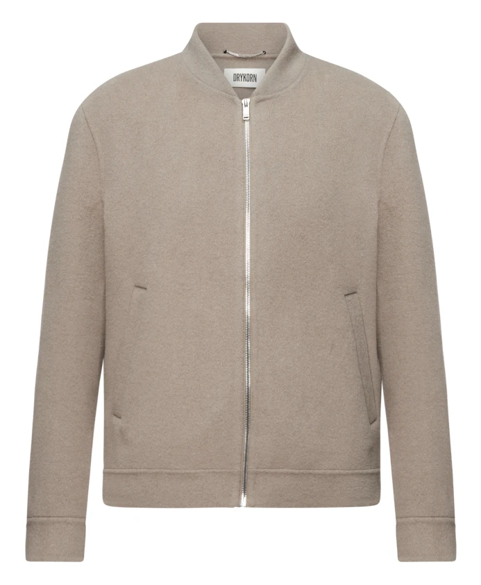 Мужской пиджак-блузон с воротником стойкой Drykorn, коричневый
Мужской пиджак-блузон с воротником стойкой Drykorn, коричневый